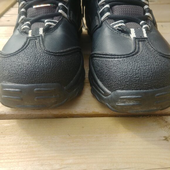 Harley Davidson Womens Size 8 Wide Black CSA Steel Toe Work Shoes Boots - Picture 9 of 15